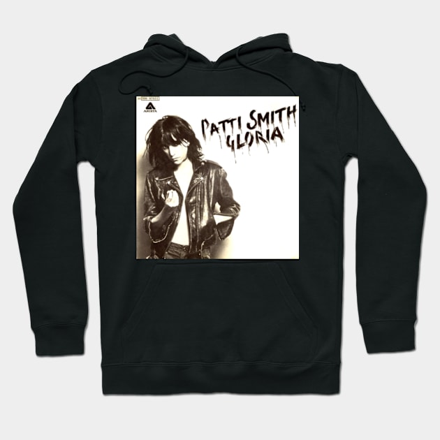 Gloria 1976 Classic Punk Rock Anthem Throwback Design Hoodie by AlternativeRewind